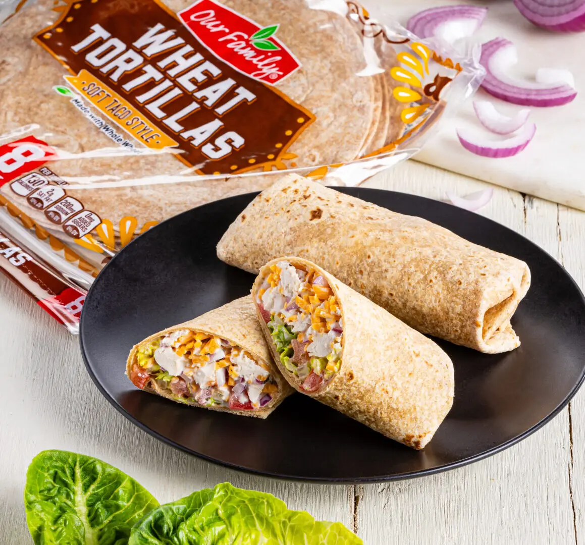 chicken wrap recipes with ranch dressing Low-Lift Blackened Wraps Smoky Enjoy a Head Start with Prepped Ingredients Ranch Chicken Wraps